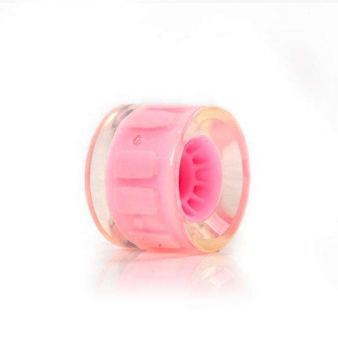 OEM Glow In The Dark Ruote di skateboard LED Flash Light Up Ruote di longboard 70mm 2