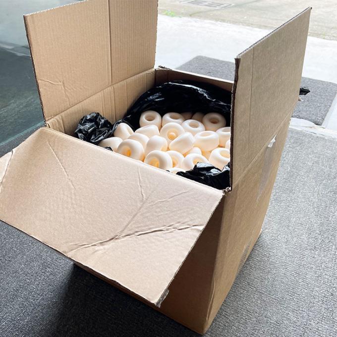 80% di rimbalzo 95A 52mm Ruote da crociera Polyurethane Ruote da skate 1