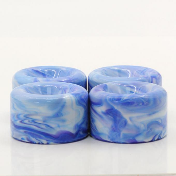 Ruote di skateboard PU lisce 70mm 80mm 90mm Ruote di longboard 0