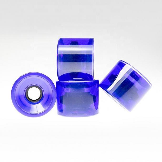 Ruote di skateboard PU lisce 70mm 80mm 90mm Ruote di longboard 1