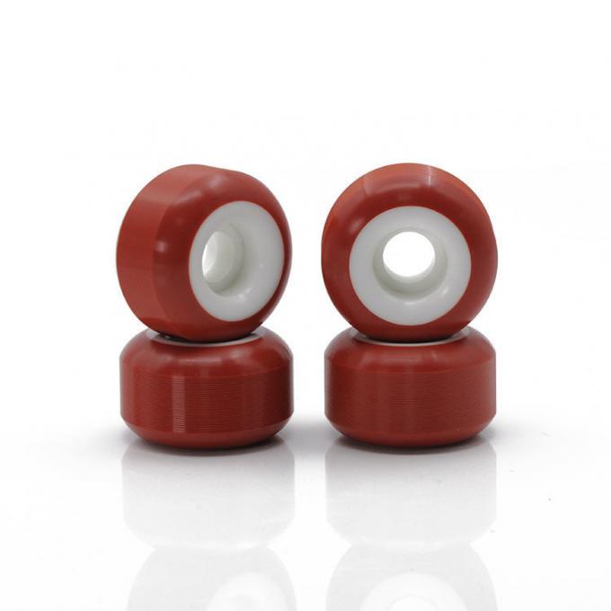 50mm-59mm Polyurethane Skateboard Ruote 92A-104A Durezza resistente all'usura 1