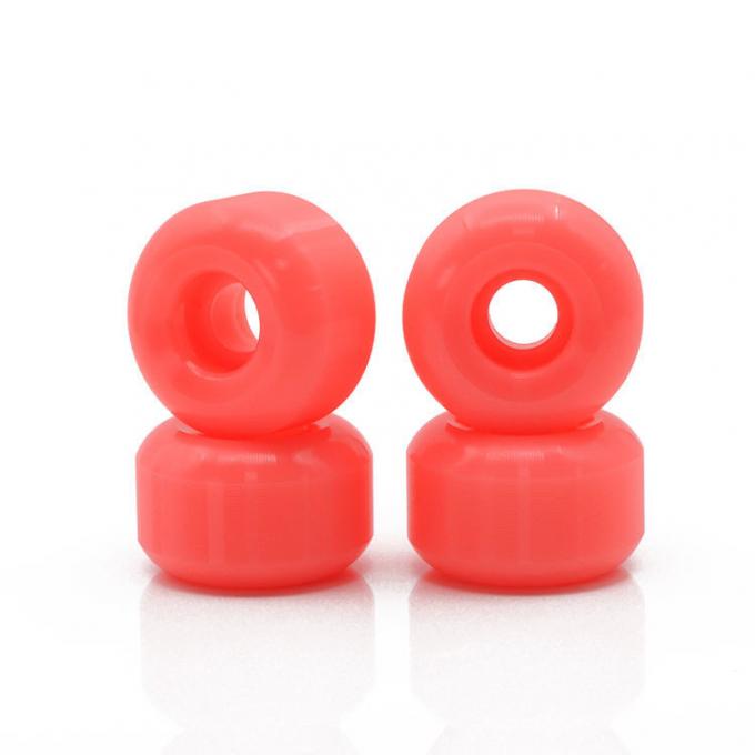 50mm-59mm Polyurethane Skateboard Ruote 92A-104A Durezza resistente all'usura 2