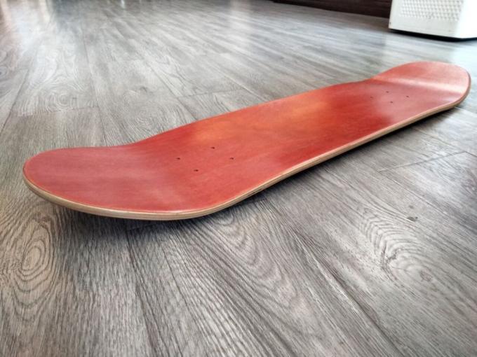 2024 Hot Wholesale 7 Ply Maple Wood Professional Double Kick Skateboard 0