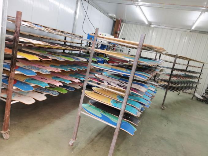 2024 Hot Wholesale 7 Ply Maple Wood Professional Double Kick Skateboard 6