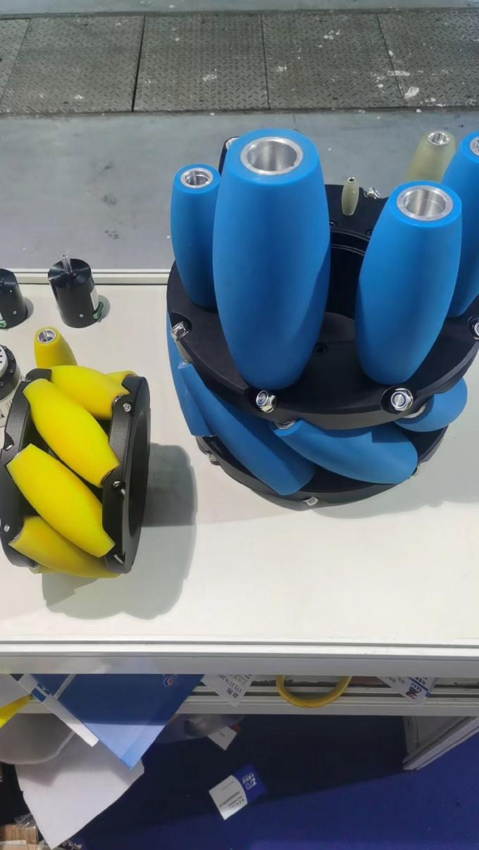 Azionamento elettrico ruote meccaniche carico pesante 10 pollici 4
