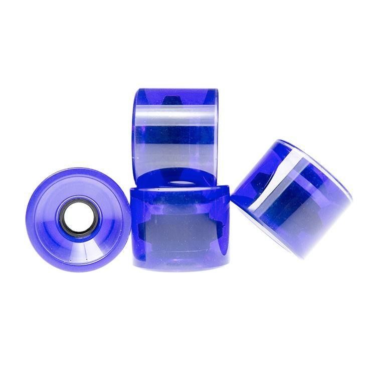 Colore misto Swirl misto Ruote di skateboard PU Personalizzazione ad alto rimbalzo