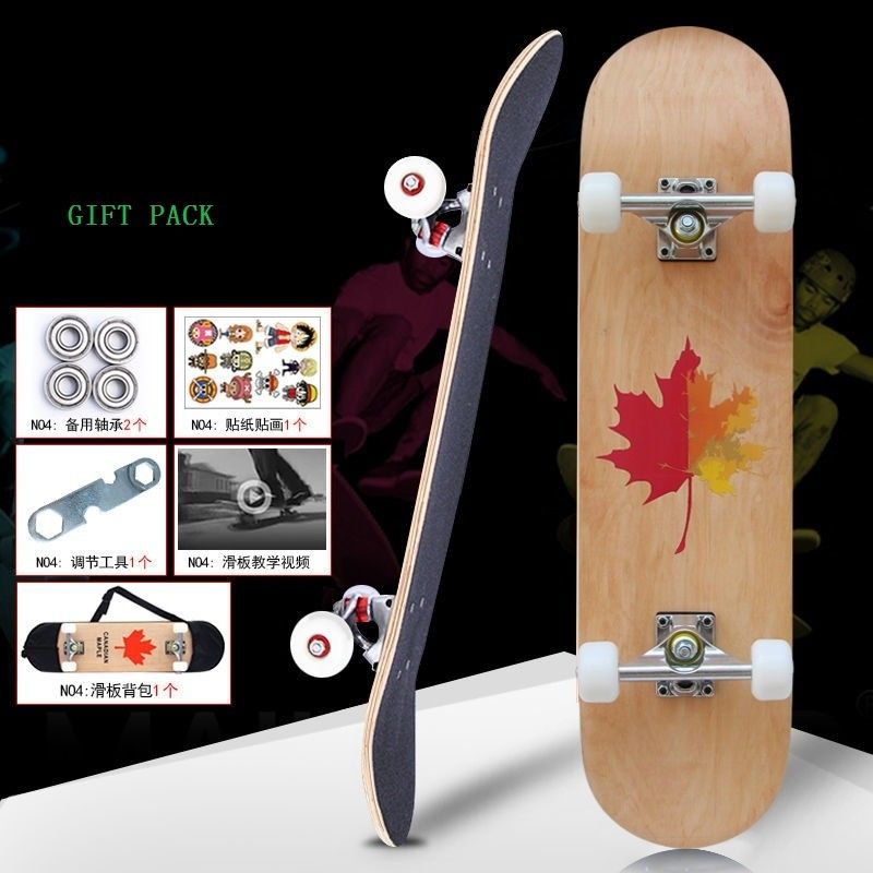 High End Skateboard Completi su misura per sport estremi all'aperto resistenti all'usura